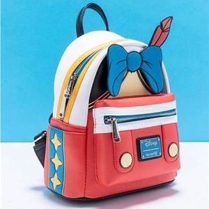 Pinnochio Loungefly Backpack- new